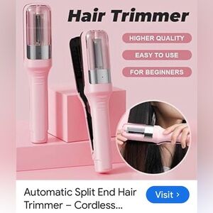 Luxmend Cordless Pink Split-End Hair Trimmer